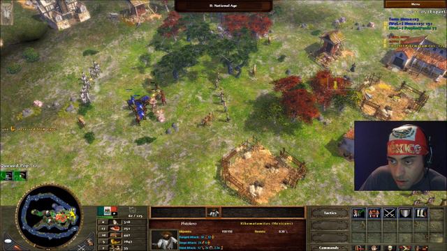 Online Age of Empires 3 Gameplay Wars of Liberty Mod 2 vs 2 смотреть онлайн