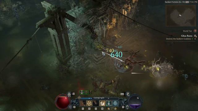 Diablo IV - GHOA RUINS Dungeon Location and completed (Enshrouding aspect) смотреть онлайн