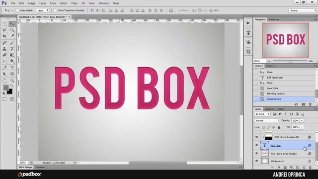 Quick Tip 7 - Turning Layer Styles into Regular layers in Photoshop смотреть онлайн