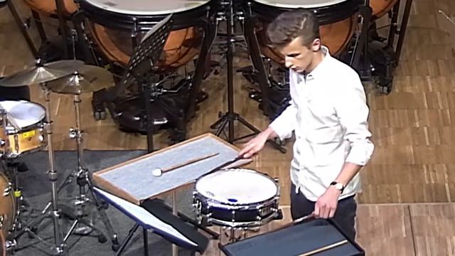 S. Fink: aus Suite für kleine Trommel "Toccata" - Musikschuldiplom Christoph Opperer смотреть онлайн