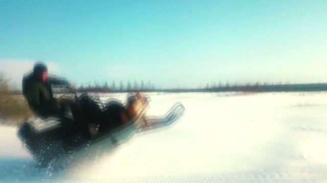 Вижас Зима 2016.Winter 2016.Снегоход Буран