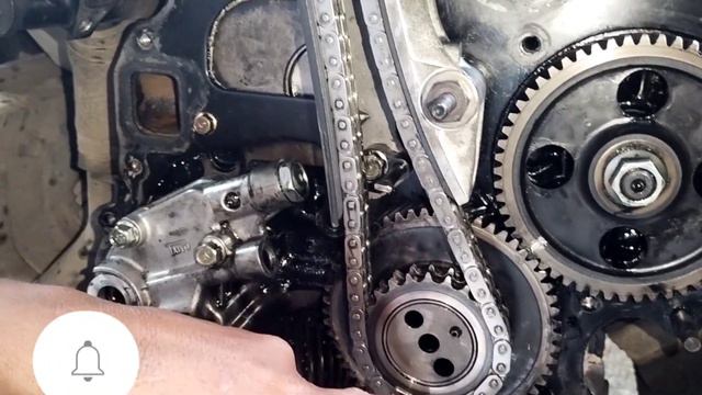 Canter Mitsubishi Engine 4m40 KC Show All Timing Chain Mark's Paano Mag Timing #yearofyou#shortvide