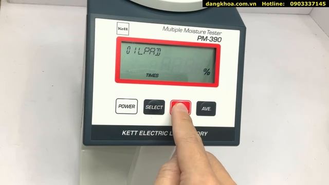 Hướng dẫn sử dụng máy đo độ ẫm nông sản PM390 của hãng Kett смотреть онлайн