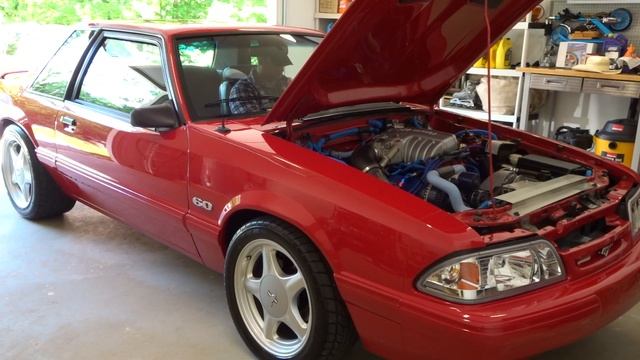 1992 Ford Mustang LX Notchback - Dart SHP 363 V8 Engine Startup смотреть онлайн