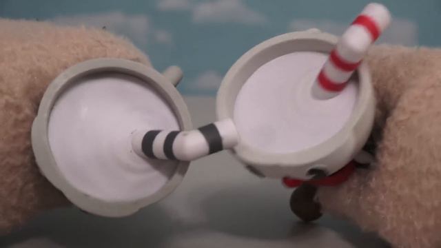 Cuphead Funko Pop Vinyl Toys Exclusive B&W vs Color Action Figure Set Rap Gameplay Review song смотреть онлайн