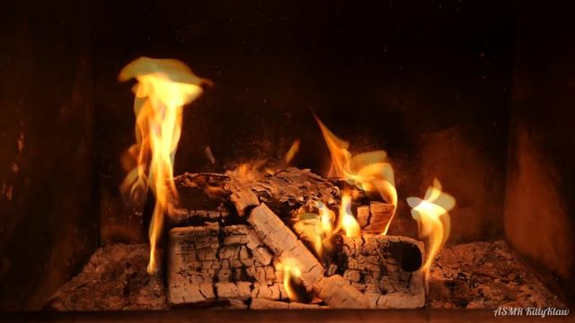 ? АСМР Камин, Треск дров.. ? ASMR Fireplace, Sound Of Fire, Crackling Firewood .. Full Relaxation
