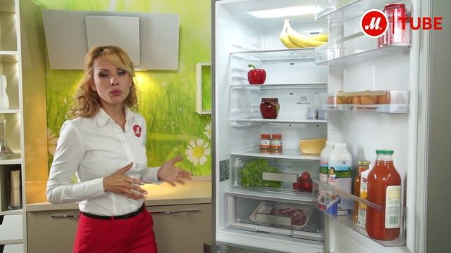 Видеообзор холодильника LG GA-B489TGRM (B489TGBM, B489TGLC) с экспертом М.Видео смотреть онлайн