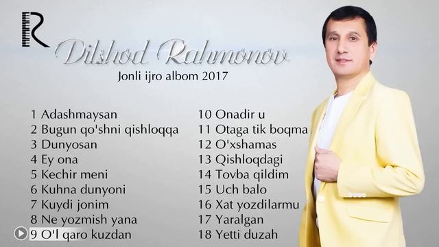 Dilshod Rahmonov - Jonli ijro albom dasturi 2017 смотреть онлайн