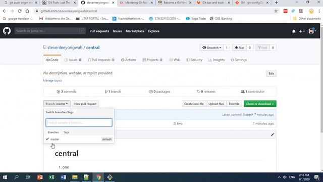 Tips for working with git push смотреть онлайн
