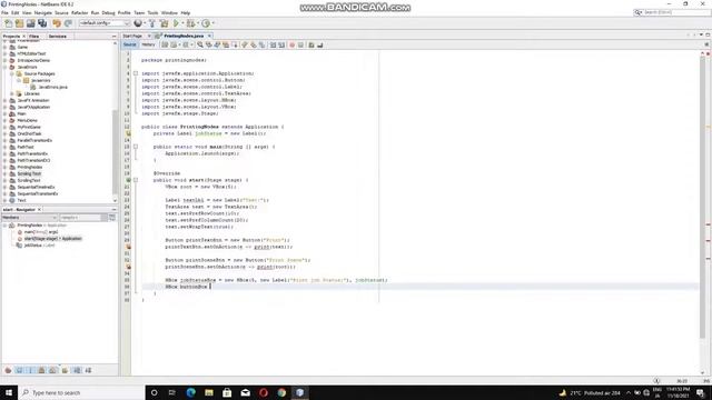 How to Create JavaFX Printing Nodes (Kishori Sharan Book Example) смотреть онлайн