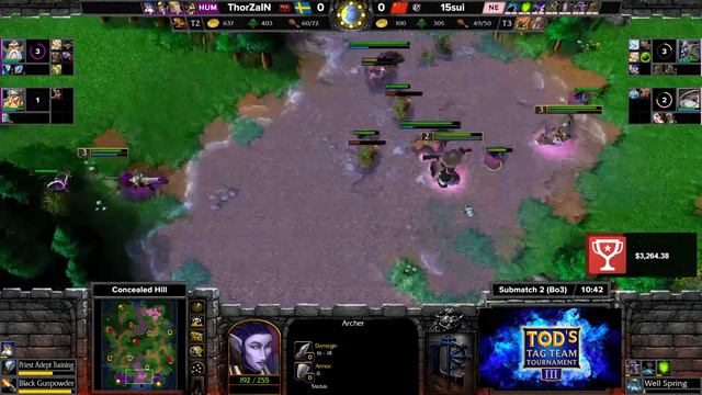 WC3 - ToD's Tag Team 3 - LB Final: 15sui & XiaoKai vs. ThorZaIN & Starshaped (Ro16) смотреть онлайн