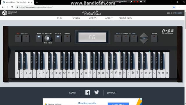 Intro Bohemian Rhapsody (Virtual Piano) - Easy смотреть онлайн