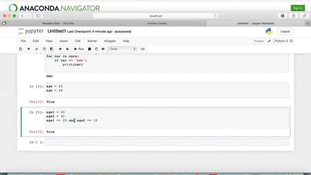 Python: Chapter 4 Conditional Statements(if else, if elif, multiple elifs) смотреть онлайн