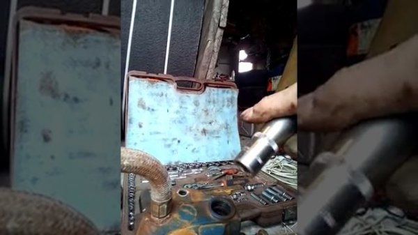 Замена диффузора насосной станции.