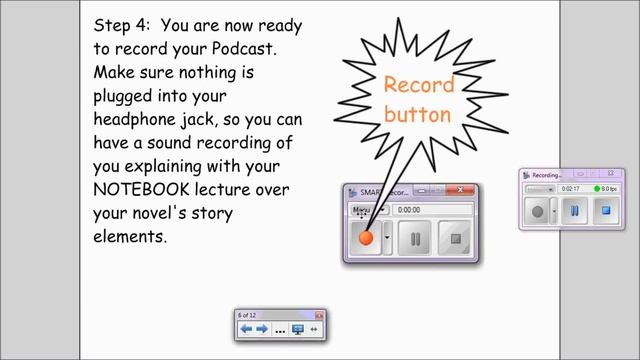 ET503 wk3_How to make a podcast using SMART Notebook Recorder.wmv смотреть онлайн