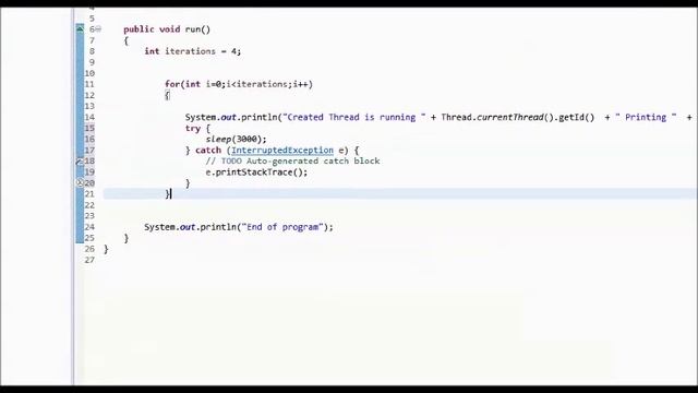 How to create a Thread in Java and print Thread ID. Simple as that !!!! смотреть онлайн