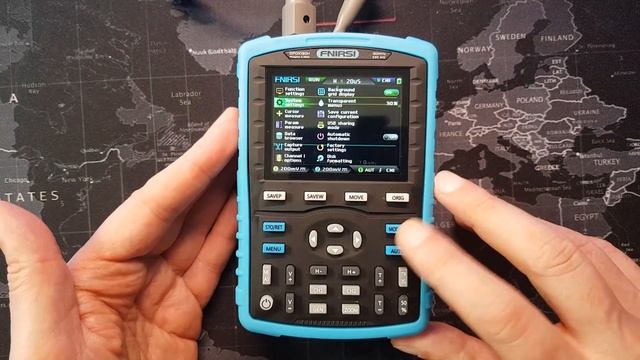 FNIRSI DPOX180H. Портативний осцилограф з технологією цифрового люмінофору. смотреть онлайн