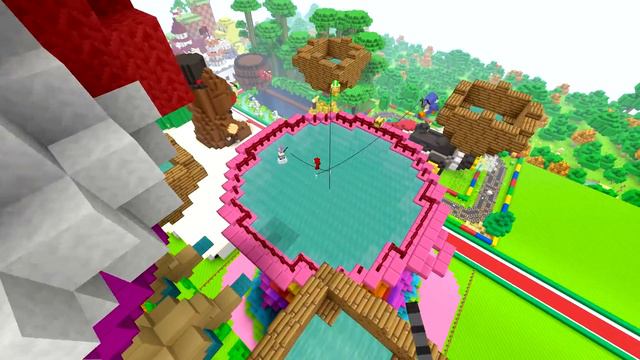 Luncheon Kingdom Mountain! [MINIGAME!] - Mario's Nintendo Land - (Minecraft Switch) [40] смотреть онлайн
