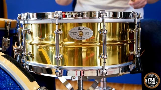 MW-Vintage.pl - Pearl Sensitone Classic Brass 14" x 5,5” B6514CL 4K смотреть онлайн
