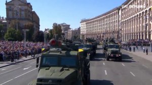 Парада в Киеве ко Дню Независимости Украины 2018 - военная техника