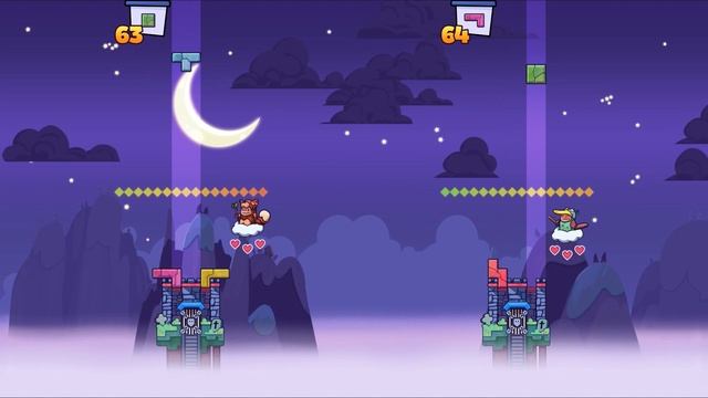 Приколы прохождение тетрис со странной физикой?! TRICKY TOWERS смотреть онлайн