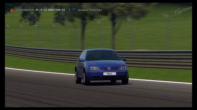 【GT5】 フォルクスワーゲン ボーラ V6 4MOTION '01 【DEMO】[Jazzblue Perleffekt] смотреть онлайн