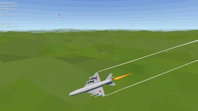 Tiny Combat Arena - AI Dogfighting смотреть онлайн