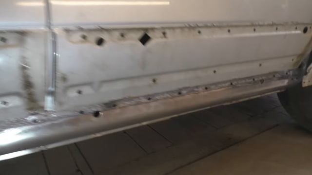 12.Замена порогов и рем. арок Ford Escape смотреть онлайн