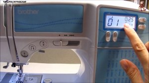 ✄Моя швейная машинка Brother✄Как настроить швейную машинку.Выбор строчки✄Sewing machine/Tilda4kids