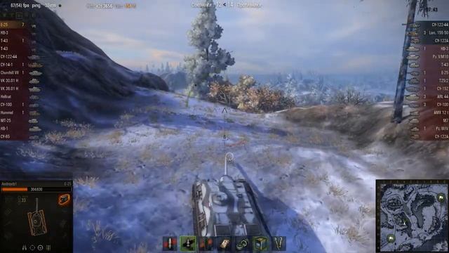 WOT: Arctic Region - - 10 frags - Top Gun, Invader смотреть онлайн