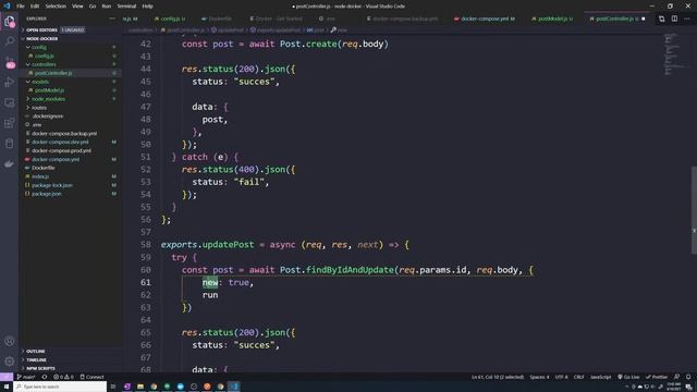 Building a Crud application in Express: DevOps with Docker and Node.js + Mongodb/Redis Part #16 смотреть онлайн
