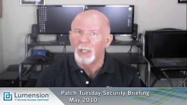 May 2010 : Patch Tuesday Security Briefing смотреть онлайн