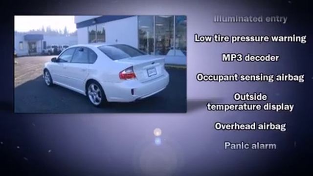 2009 Subaru Legacy 2.5i Special Edition смотреть онлайн