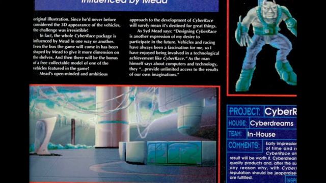 cyberrace for Amiga (slideshow) смотреть онлайн