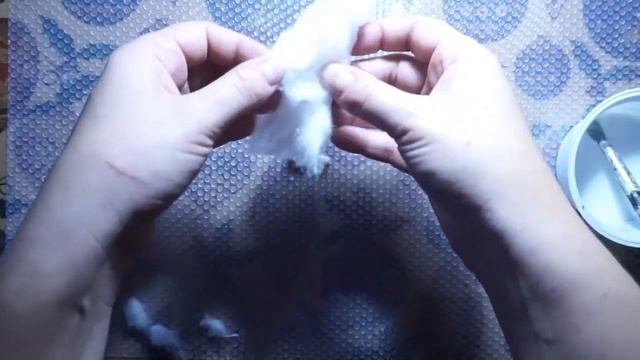 Ватная игрушка "В костюме Снеговика"/Как сделать ватную игрушку на елку смотреть онлайн