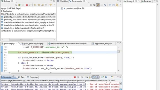 Eclipse PDT with Zend Debugger in action смотреть онлайн