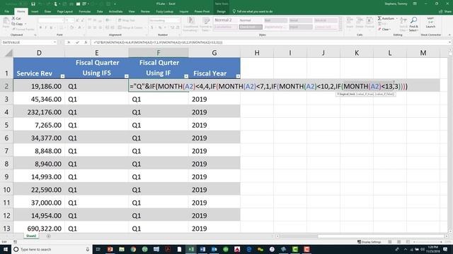 Microsoft Adds IFS Function to Excel 2019 смотреть онлайн