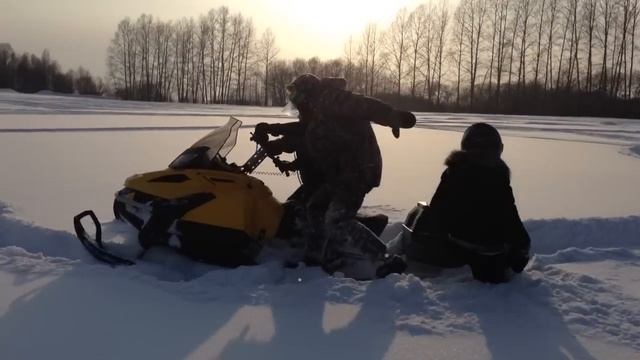 Снегоход BRP Ski-Doo Tundra LT 550F (2 Часть)