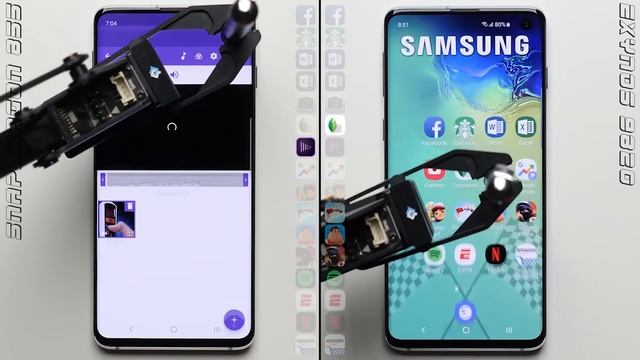 Galaxy S10 Snapdragon Vs  Galaxy S10 Exynos Speed Test