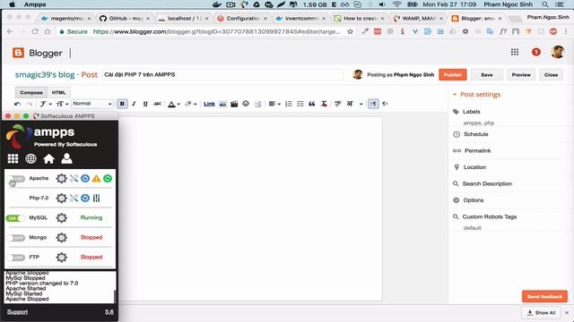 How to change PHP version in AMPPS смотреть онлайн