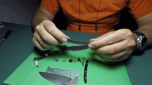 Kershaw 7777 Bareknukle | разбираем (клин не по центру) смотреть онлайн
