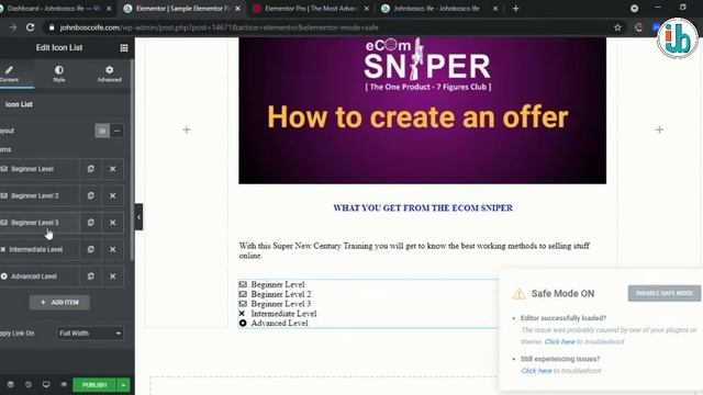 How to Create a Sales Page With Elementor WordPress Plugin смотреть онлайн