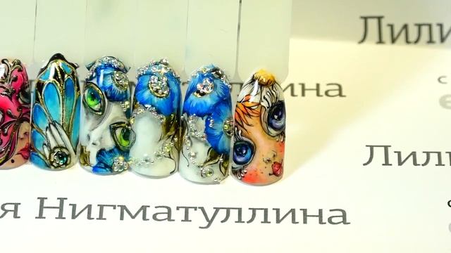 Карнавал. Маски. Рисуем гель-лаками /Carnival. Masks #2 Liliya Nigmatullina смотреть онлайн
