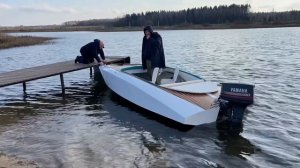 Лодка своими руками. Лодка на воде