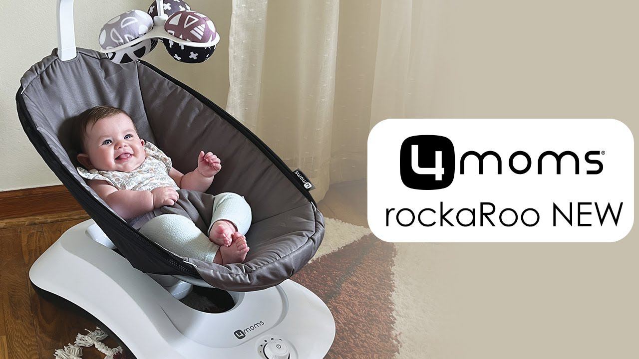 Обзор на новые качели 4moms RockaRoo New смотреть онлайн