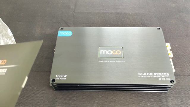 moco 1500d class d mono block amplifier Unboxing смотреть онлайн