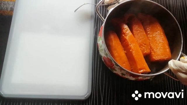 Витаминный тыквенный десерт, который украсит любой праздничный стол. смотреть онлайн