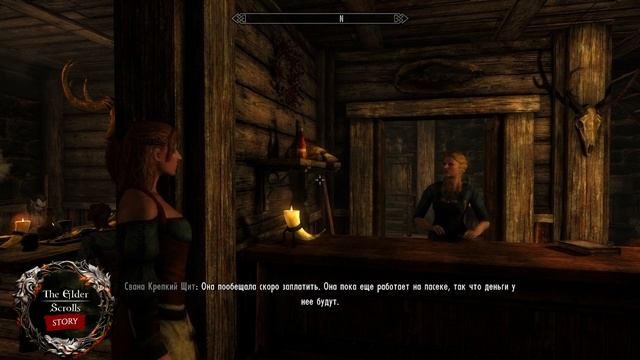 [Разговоры Skyrim] Все диалоги НПС со Сваной Крепкий Щит смотреть онлайн
