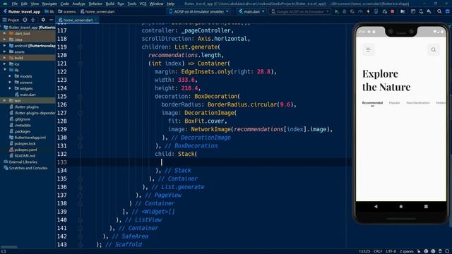 Flutter UI Tutorial - [ PART 1 ] Designing Travel App UI Design | UI Exploration Dribbble смотреть онлайн