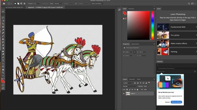 How To Make Your Own Tarot Cards With Adobe Photoshop [Lamarr Tarot] [Beginners Photoshop Tutorial] смотреть онлайн